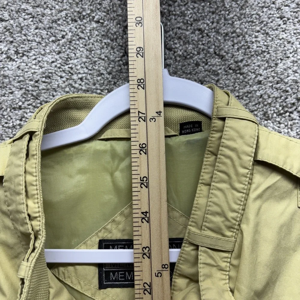 Vintage Members Only Jacket Adult 46L Yellow Full Zip Racer Bomber 80s Mens Read
